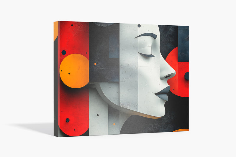 Quadro Decorativo Ressonância Geométrica – Equilíbrio, Energia e Sofisticação