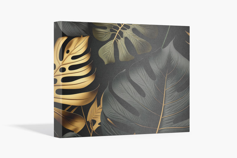 Quadro Decorativo Folhagem Real – Sofisticação e Beleza Natural