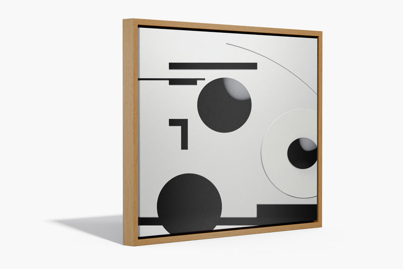 Quadro Decorativo Harmonia Abstrata – Equilíbrio, Emoção e Beleza Contemporânea