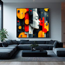 Quadro Decorativo Ressonância Geométrica – Equilíbrio, Energia e Sofisticação