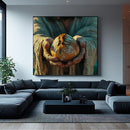 Quadro Decorativo Jesus, o Pão da Vida – Fé, Esperança e Inspiração Divina