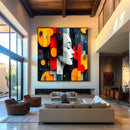 Quadro Decorativo Ressonância Geométrica – Equilíbrio, Energia e Sofisticação