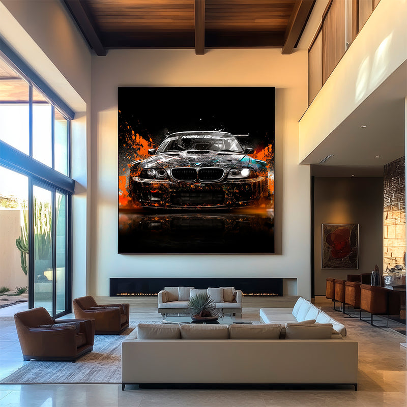 Quadro Decorativo A Arte da Velocidade – Acelerando Emoções e Estilo