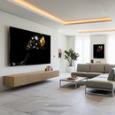 Quadro Decorativo Elegância e Ouro – Beleza e Sofisticação Contemporânea