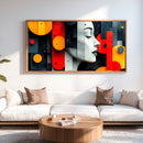 Quadro Decorativo Ressonância Geométrica – Equilíbrio, Energia e Sofisticação