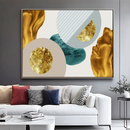 Quadro Decorativo Fusão Abstrata – Sofisticação e Arte Contemporânea