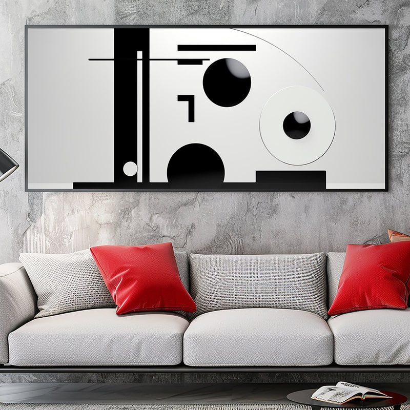 Quadro Decorativo Harmonia Abstrata – Equilíbrio, Emoção e Beleza Contemporânea