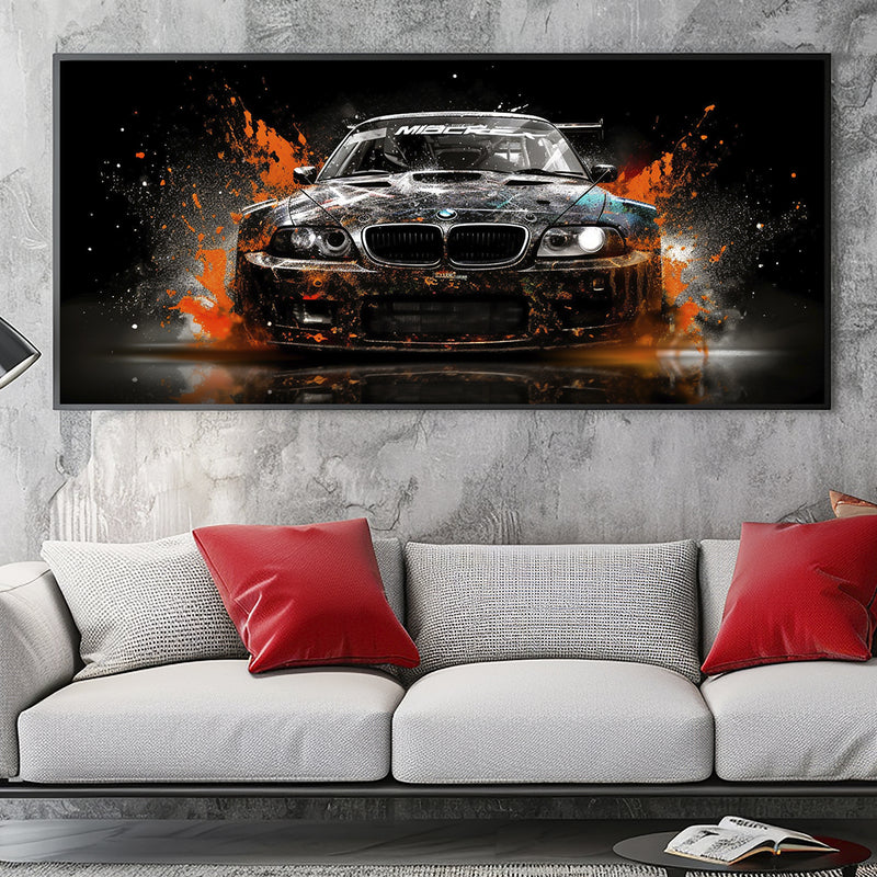 Quadro Decorativo A Arte da Velocidade – Acelerando Emoções e Estilo