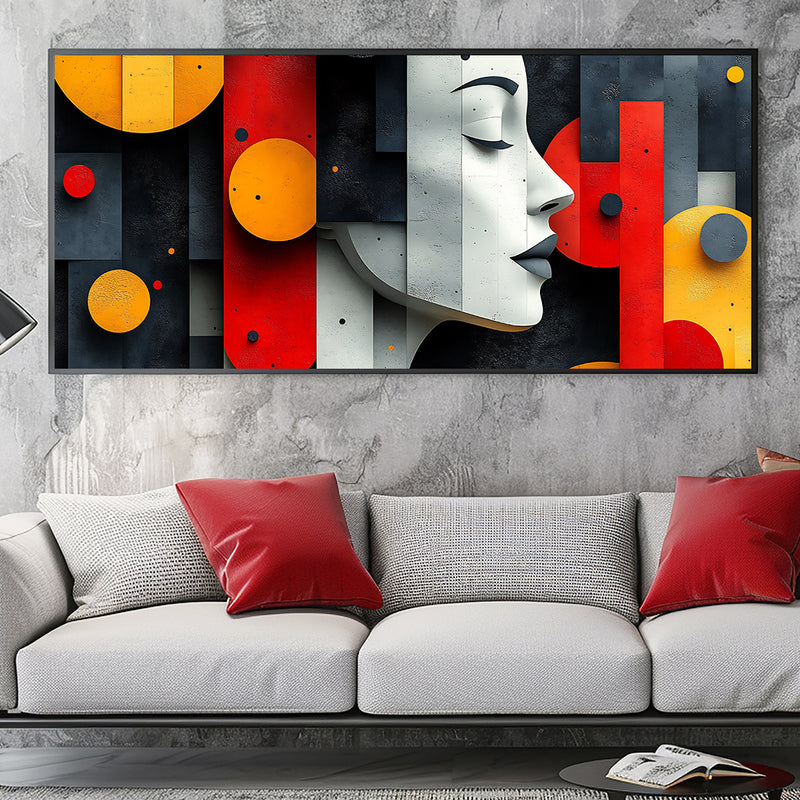 Quadro Decorativo Ressonância Geométrica – Equilíbrio, Energia e Sofisticação