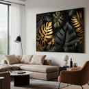 Quadro Decorativo Folhagem Real – Sofisticação e Beleza Natural