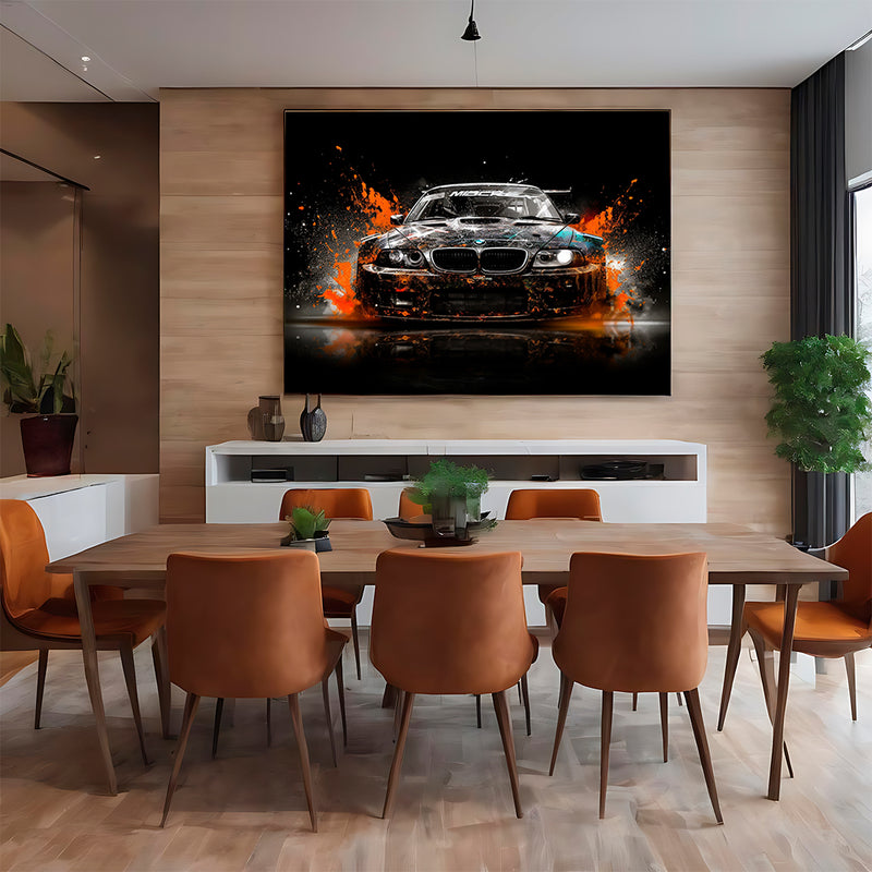 Quadro Decorativo A Arte da Velocidade – Acelerando Emoções e Estilo