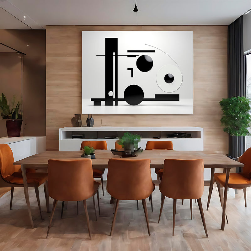 Quadro Decorativo Harmonia Abstrata – Equilíbrio, Emoção e Beleza Contemporânea