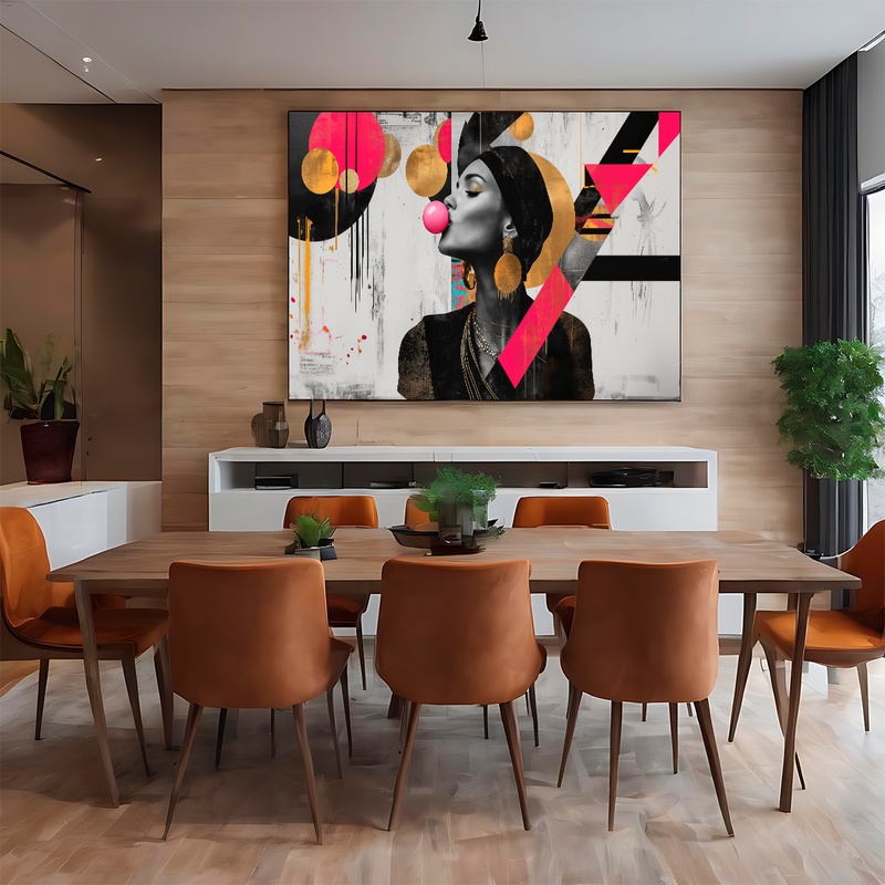 Quadro Decorativo Atitude Urbana – Energia, Movimento e Estilo Contemporâneo