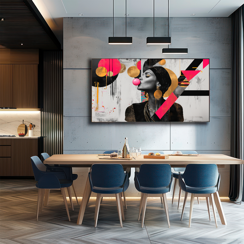 Quadro Decorativo Atitude Urbana – Energia, Movimento e Estilo Contemporâneo