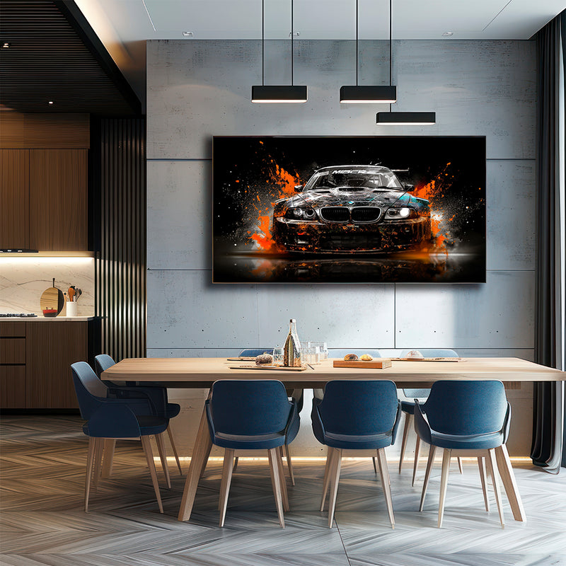 Quadro Decorativo A Arte da Velocidade – Acelerando Emoções e Estilo