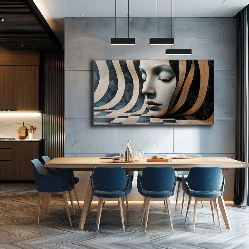 Quadro Decorativo Fragmentos de Sonhos – Beleza, Mistério e Inspiração Onírica