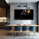 Quadro Decorativo Elegância e Ouro – Beleza e Sofisticação Contemporânea