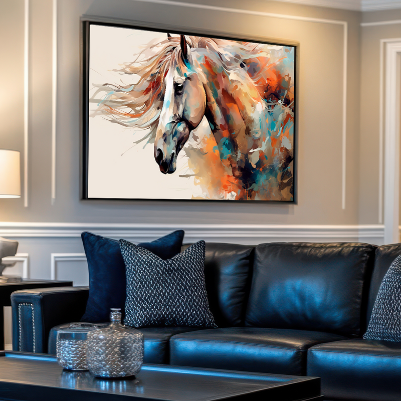 Quadro Decorativo Essência Selvagem – Liberdade e Força em Movimento