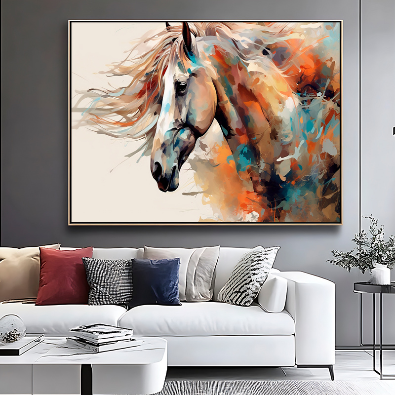 Quadro Decorativo Essência Selvagem – Liberdade e Força em Movimento